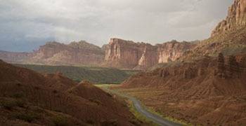 Famous buttes and valleys in Utah state parks